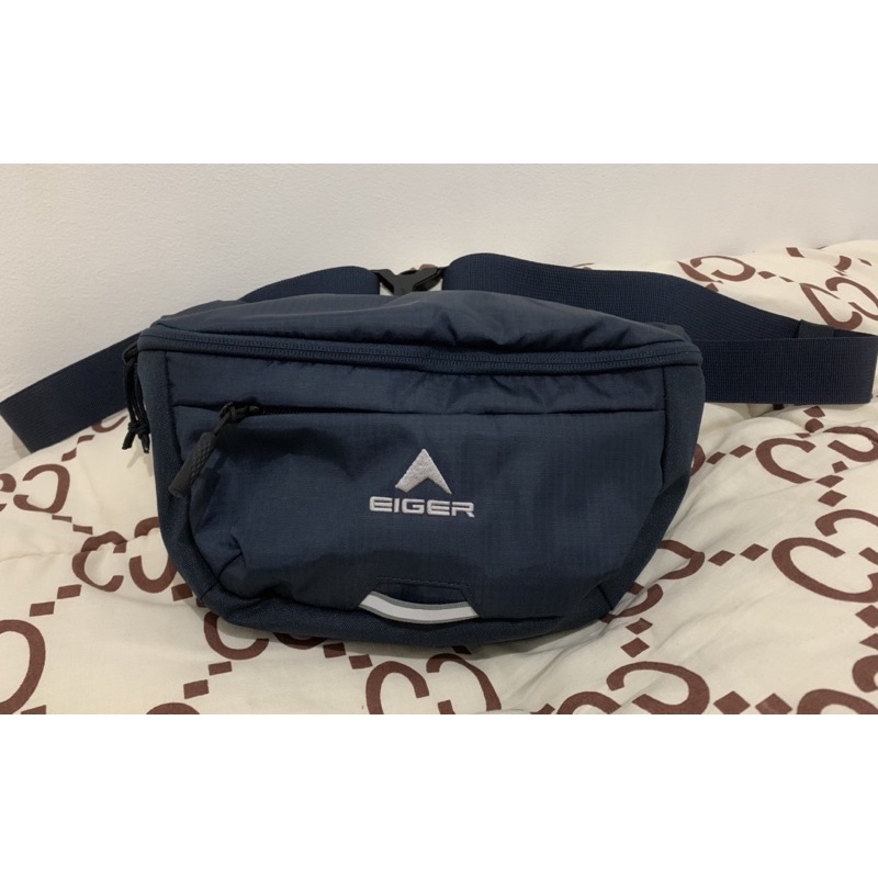 Tas Pinggang Eiger Navy Blue Ori