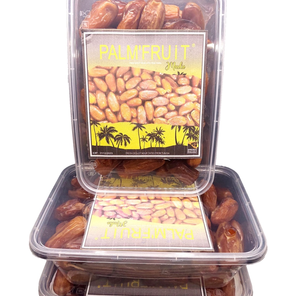 [NEW] kurma tunisia madu super  500gr /palm fruit [kemasan bok mika]