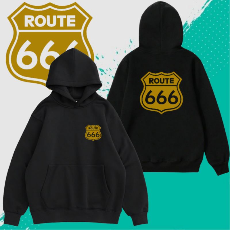 HOODIE Rute 666 Sweater Dewasa Unisex
