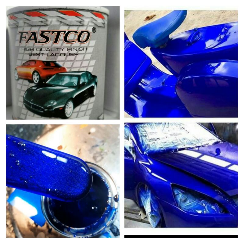 cat motor biru candy 220ml