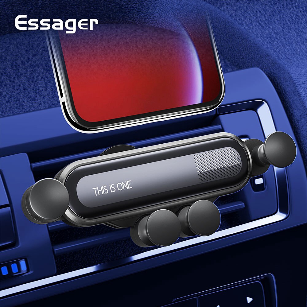 

Essager Holder Handphone iPhone / Xiaomi / oppo / Air Vent Mobil untuk Ventilasi AC Mobile Phone