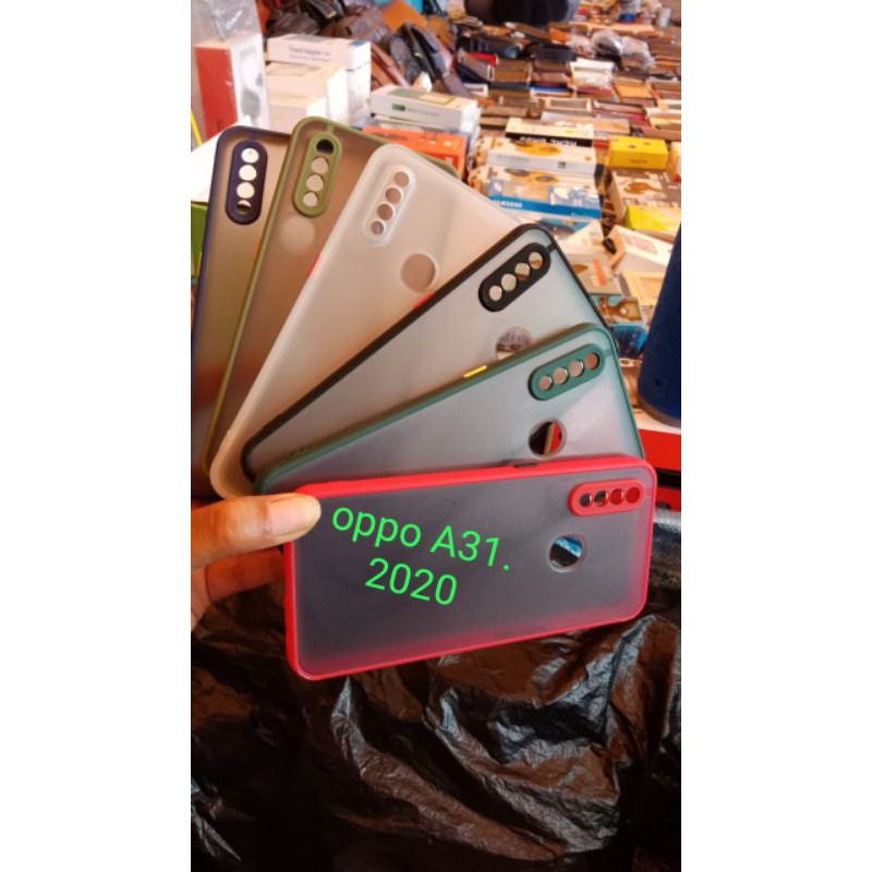 Case Aero My Choice Oppo A31 Silikon Casing Selicon Dove Pelindung Camera