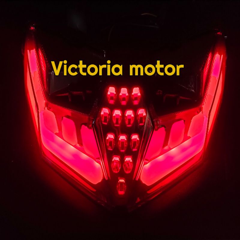 LAMPU BELAKANG LED VARIO 150 NEW STOPLAMP VARIO 125 150 NEW 2019 2020 2021 BIRU PUTIH MERAH