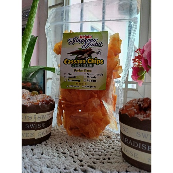 

cassava chips kripik singkong jadul