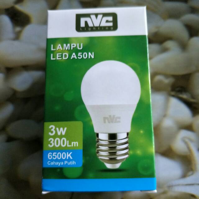 LAMPU LED NVC ,LAMPU BULP NVC, LAMPU BOHLAM NVC 3W