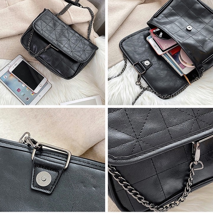 ( READY ) Tas Selempang wanita sling bag wanita Soft Rocker Crossbody bag Women Sling Bag Import Tas Murah tas wanita branded tas wanita murah tas wanita kekinian tas import wanita shoulder bag wanita