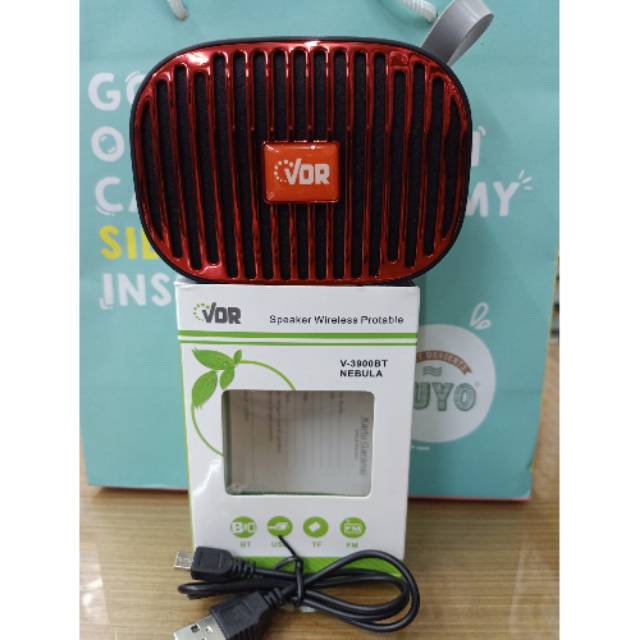 Speaker Bluetooth USB MP3 VDR Nebula