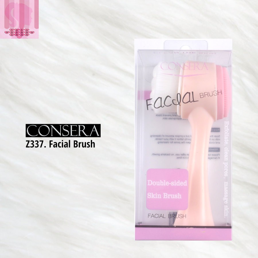 Consera Facial Brush Kuas 2 Sisi Z337