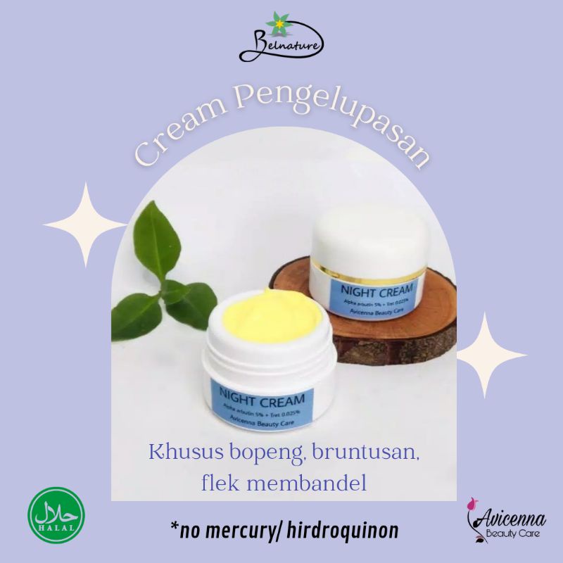 (WAJIB KONSUL) Cream Pengelupasan Avicenna Beauty Care