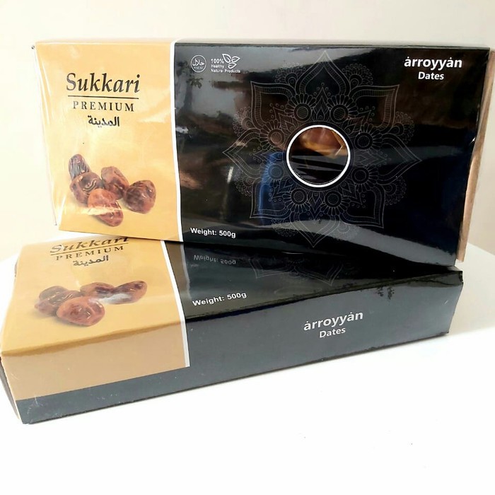 Kurma Sukari Madinah premium 500gr