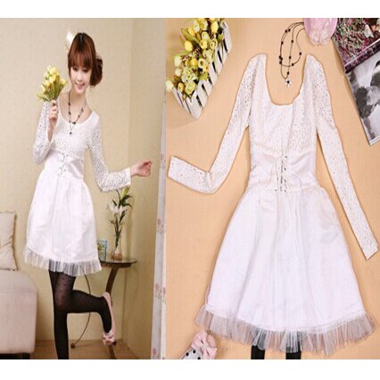 White Dress Import 191980