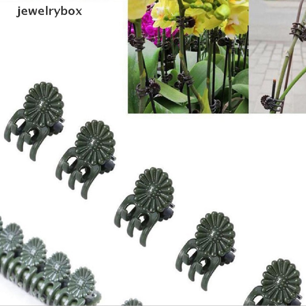 50 Pcs Klip Penjepit Batang Bunga Anggrek