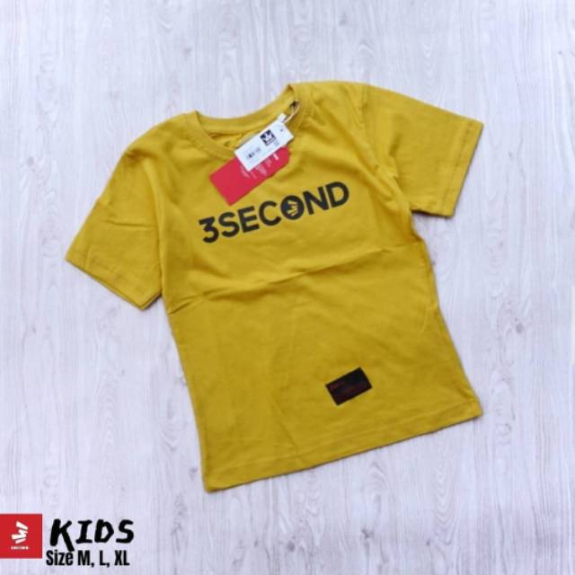 Kaos anak 3second kaos anak distro