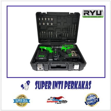 Cordless RCI20V Cordless Drill Ryu / Mesin Bor Baterai