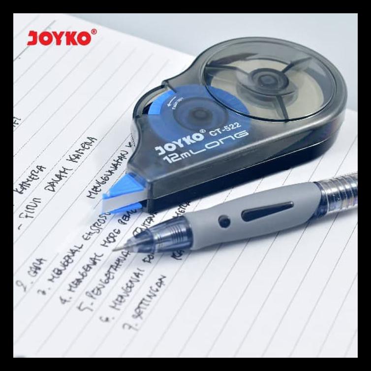 

Correction Tape / Pita Koreksi Joyko Ct-522 Terlengkap