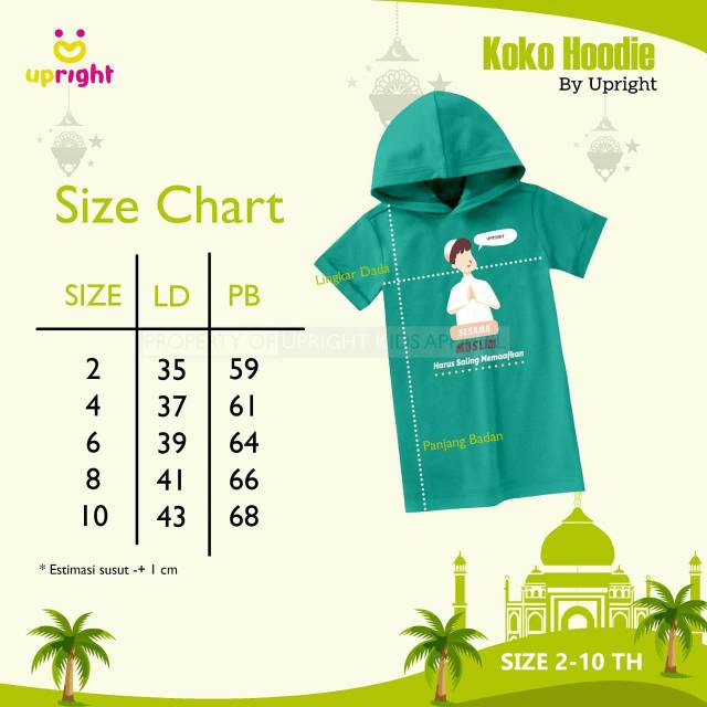 Koko hodie upright 2-10t