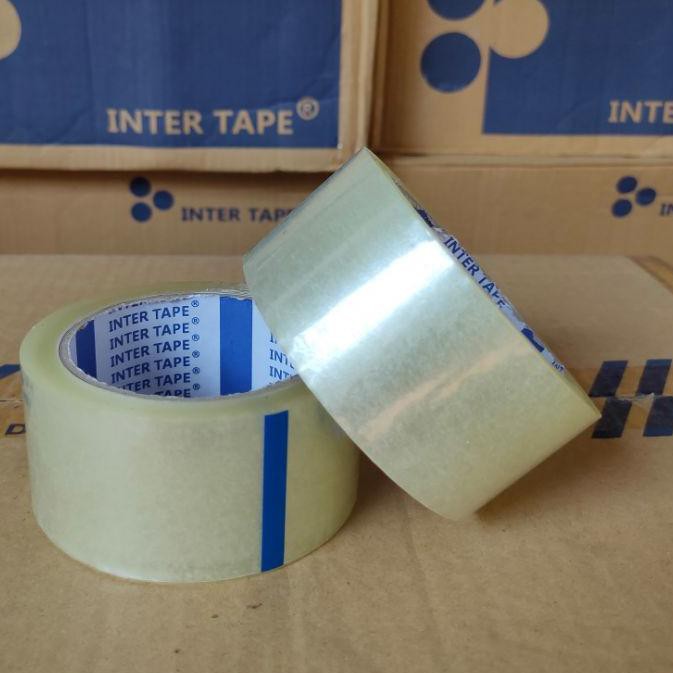 

Ayo Beli ✴ Lakban bening 48 mm x 100 yard 2 inch Inter Tape setara daimaru``