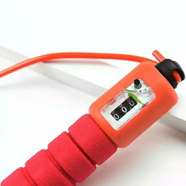 Alat Olahraga Lompat Tali Hitung Otomatis / Skipping Rope Counter