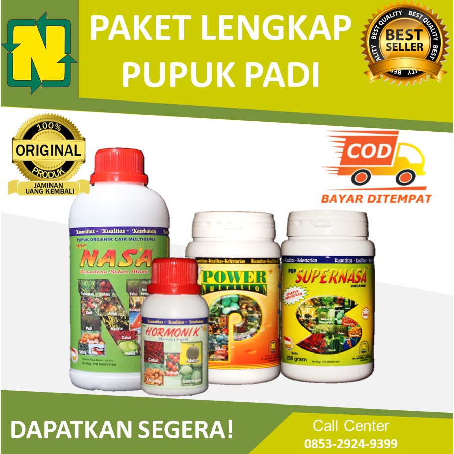 Pupuk Padi Nasa#Satu Paket Pupuk padi#pupuk nasa untuk padi