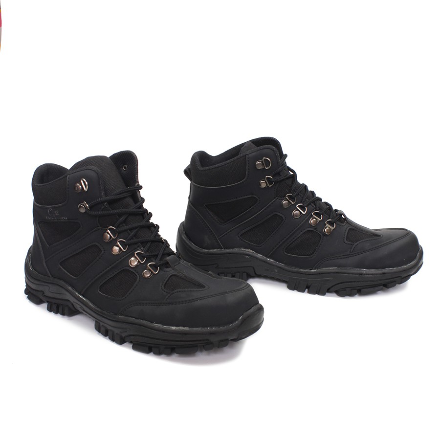 PROMO SEPATU PRIA !! Crocodile endure safety boots ujungbesi bikers touring proyek