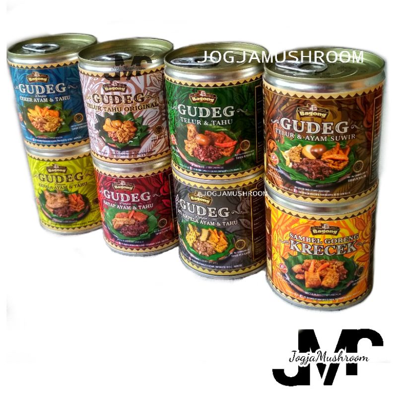 

gudeg bagong jogja /gudeg kaleng/masakan kaleng/ransum/masakan jogja