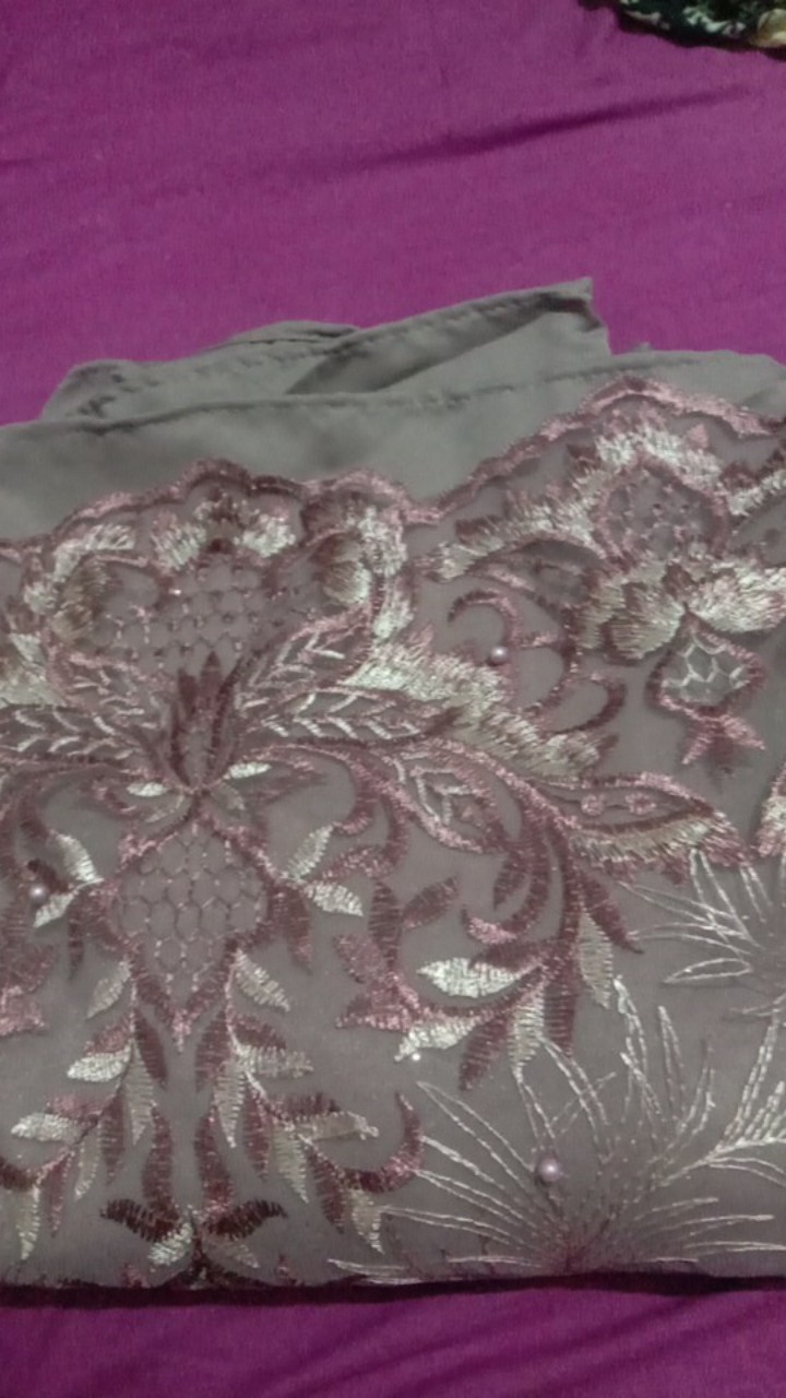 [model Baru] Gamis Maxi Keila/ S-m,l,xl,xxl, Xxxl / Brukat Premium/ Seragam/ Kondangan