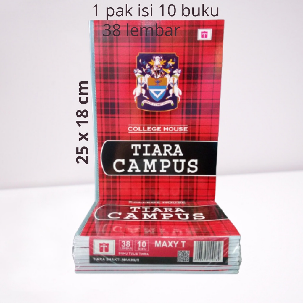 

Buku Tulis TIARA CAMPUS 38 LEMBAR