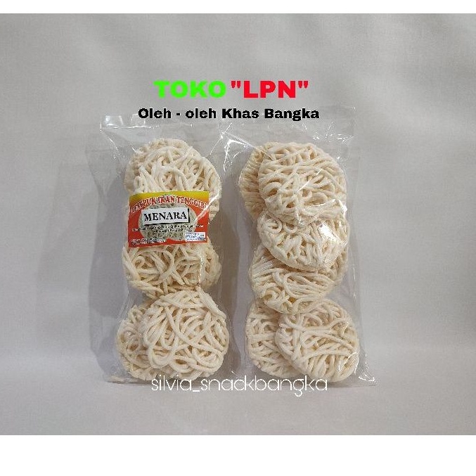 

Kerupuk Keriting Lebar Ikan Tenggiri Bangka Menara