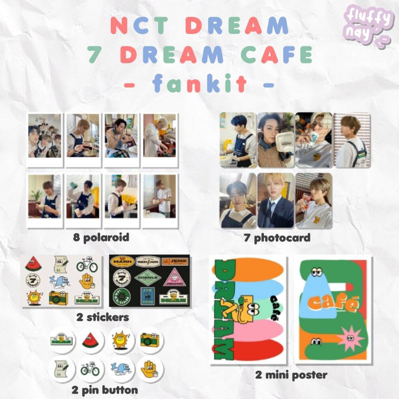 Fankit NCT Dream cafe 7 dream