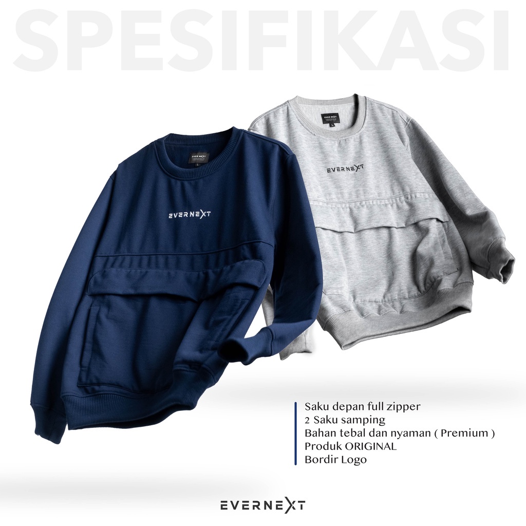 Promo sweatshirt Cardigan Premium big size L XL XXL unisex pria original branded kualitas distro import impor pria basic switer eksport suiter cowok kantong doraemon switer terbaru wanita terbaru sweater murah cowok Crewneck series pria