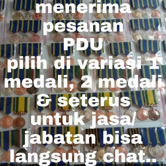 Satya Lencana Pdu POLISI TNI PRAMUKA PNS PDU SL 1-6 MEDALI