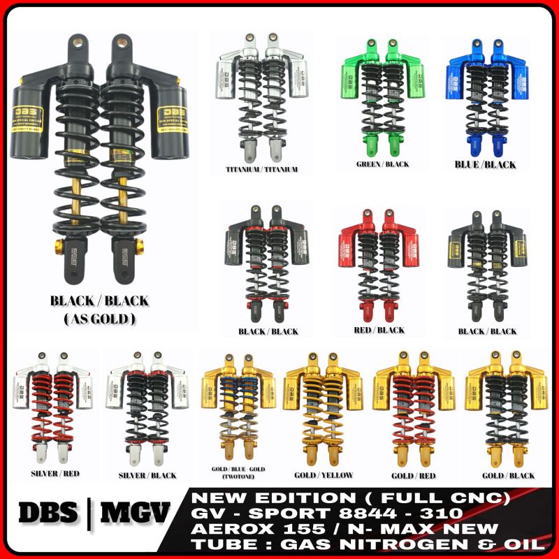shock breker belakang DBS aerox nmax new