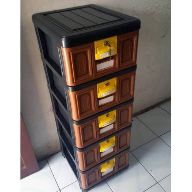 Container Plastik King Star Susun 5