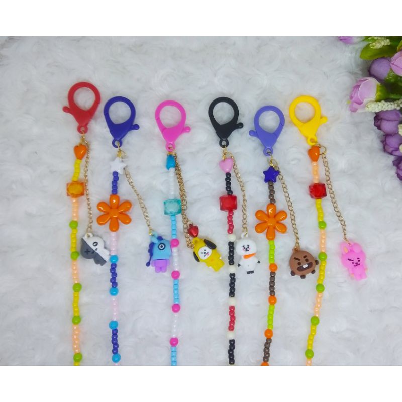 (1 buah) strap mask BTS mote