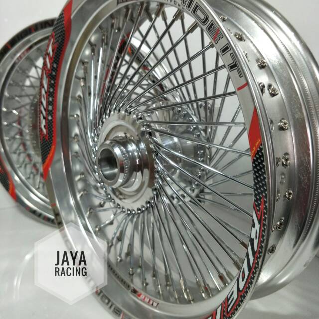 Velg ring 14 Nmax tapak lebar 350 velg custom paket komplit plus stel velg bisa reguest