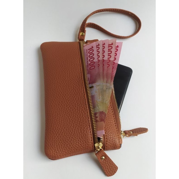 Dompet Wanita/ Dompet Wanita Papirut/Dompet Kulit Jeruk