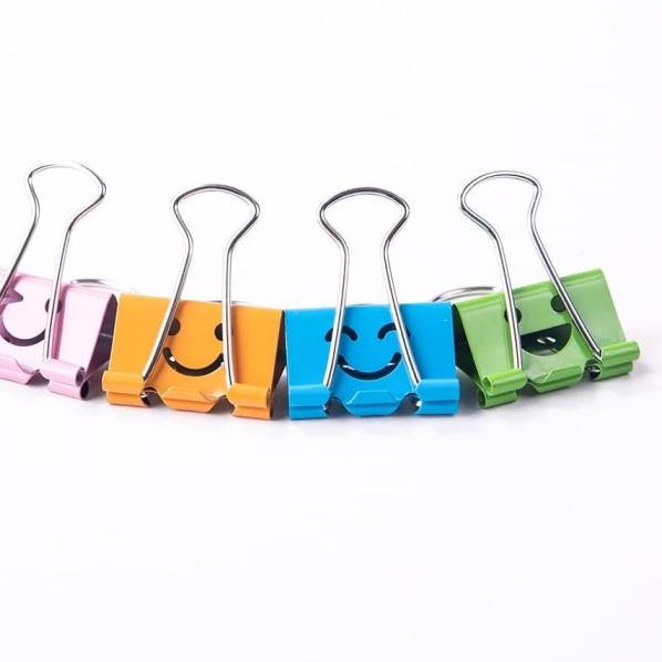 

♘ Deli 8486 School Binder Clip/Binder Clip ☼