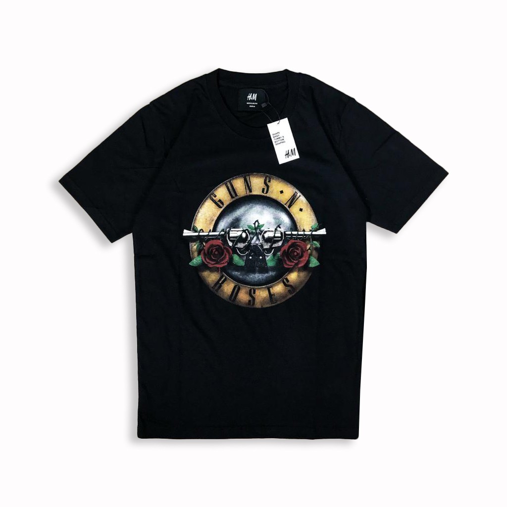 KAOS BAND GUNS N ROSES X H&M - DISTRESSED - (UNISEX)