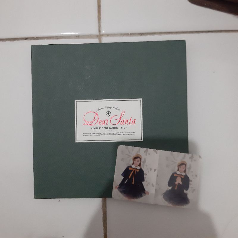 UNSEALED - GIRLS' GENERATION-TTS /SNSD-TTS Dear Santa Green Ver