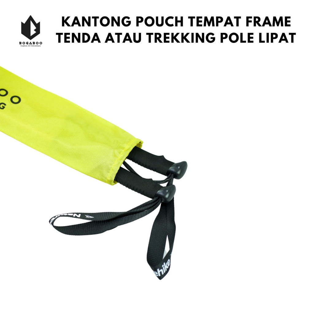 Stuff sack bogaboo  - Tempat frame Alloy - sarung frame - pouch frame - kantung frame - kantong Tongkat - tas frame - tempat tracking pole