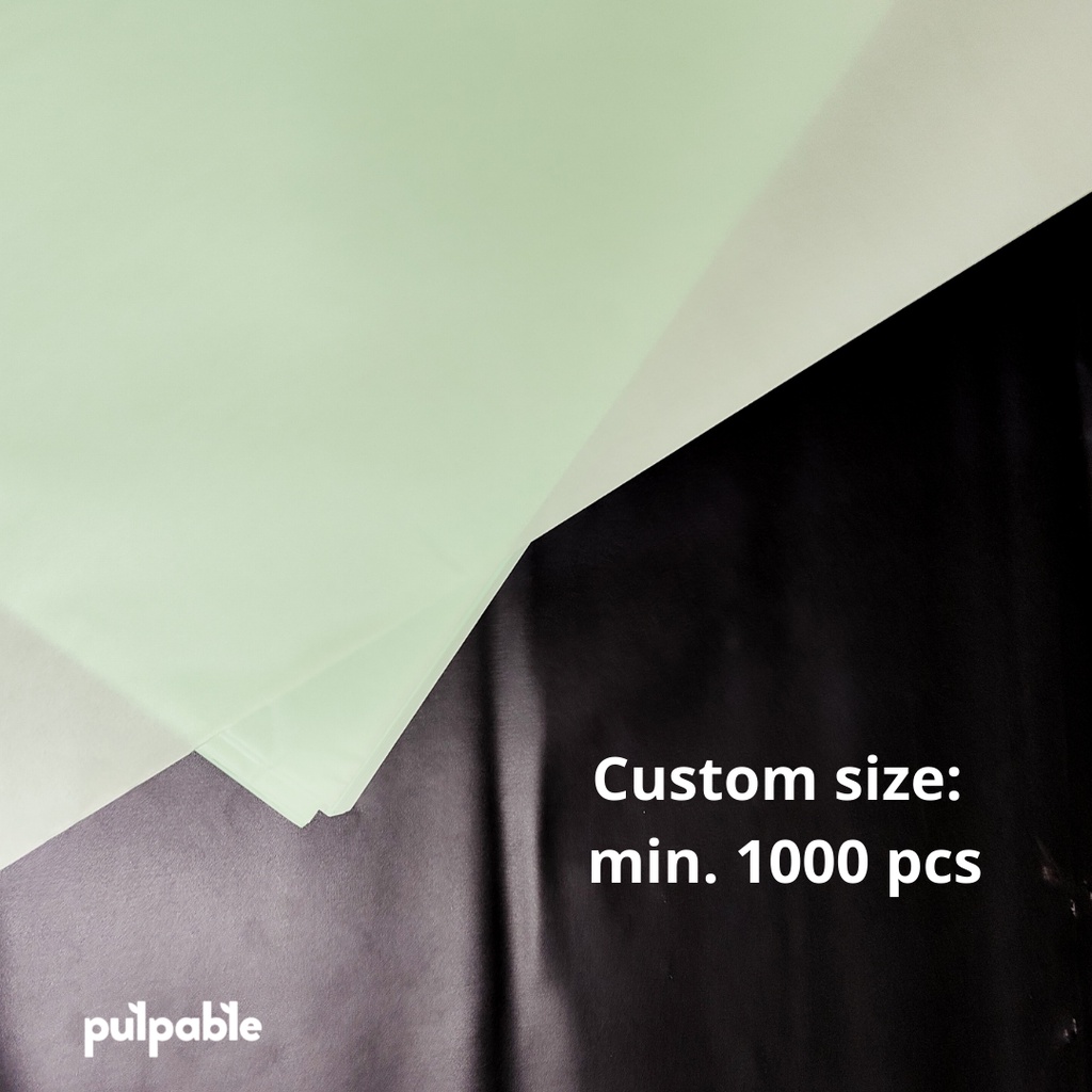 

Green Wrapping paper / doorslag hijau / kertas packing hijau