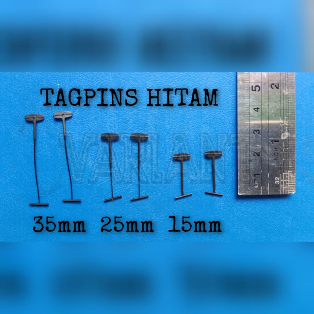 

TAG PIN TAG PINS TAGPIN TAGPINS HITAM 20mm 25mm 35mm GANTUNGAN HARGA (JAVA)