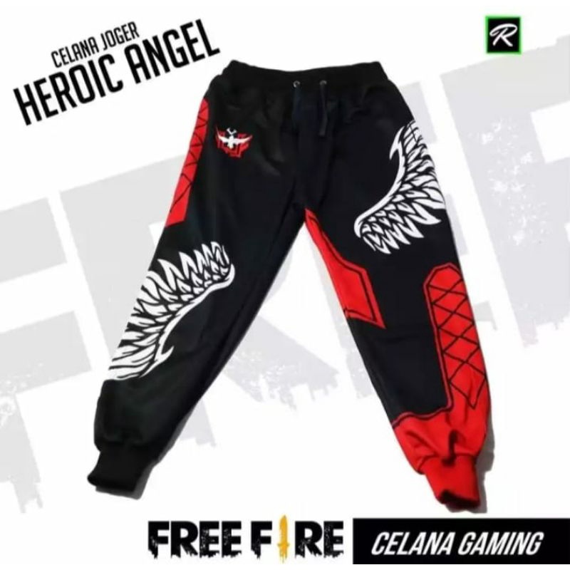 Celana Enjel - Celana Angel Wings FF - Celana Angel FF - Celana Trend 2022 Usia 4 Sampai 12 Tahun