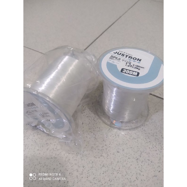 Benang Pancing Nylon 0.16 mm - 0.18 mm - 300 Meter