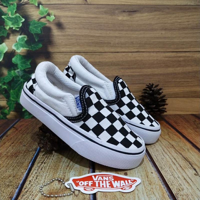 promo&gt;&gt;&gt; sepatu vans slop catur anak perempuan / sepatu anak laki / sepatu santai / sepatu sneaker anak