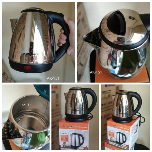 ADVANCE AK 151 Teko Listrik Electric Kettle Stainless 1,5 Liter