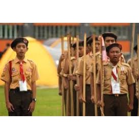 Tongkat Pramuka Tongkat Bambu