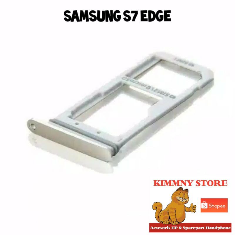 SIMTRAY SIMCARD SIMLOCK SAMSUNG S7 EDGE - TEMPAT KARTU SIM SLOT SIM CARD GALAXY S7 EDGE