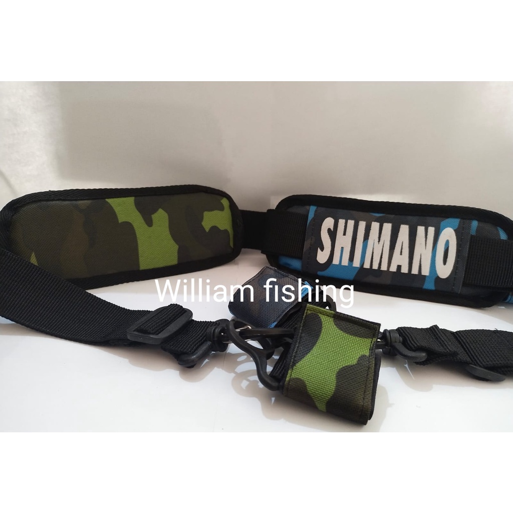 rod belt selempang joran pancing shimano