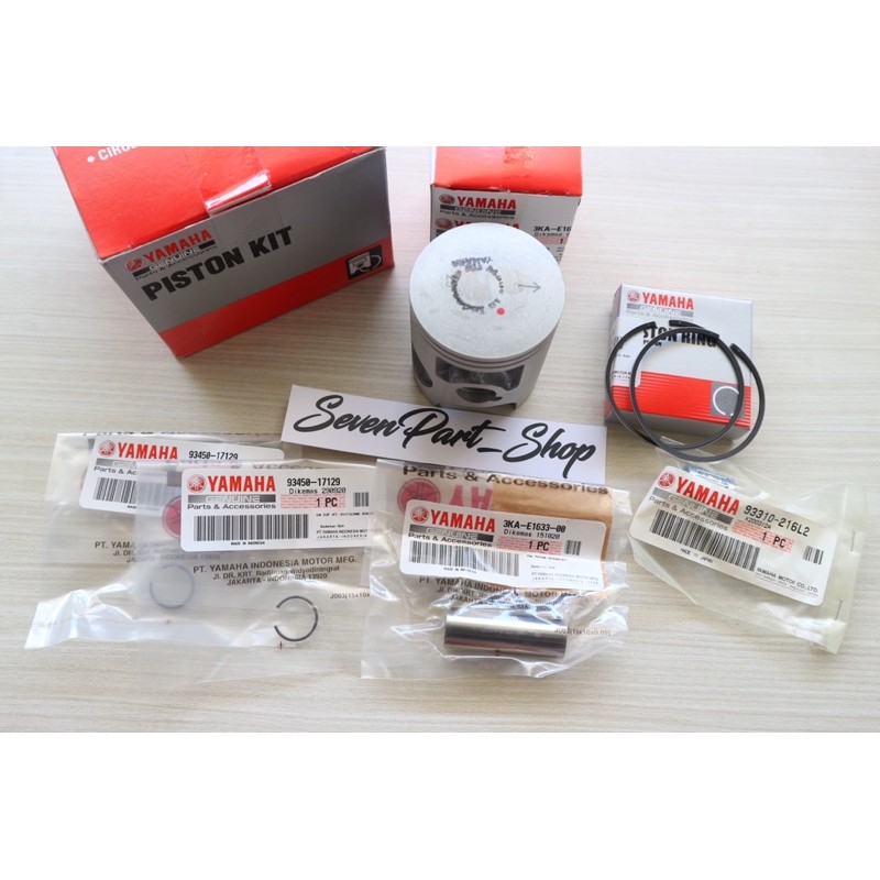 Piston Kit Seher Set Original Yamaha RX KING OS 0 25 50 75 100